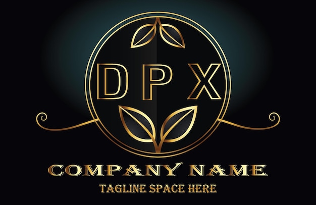 Vector dpx letter logo