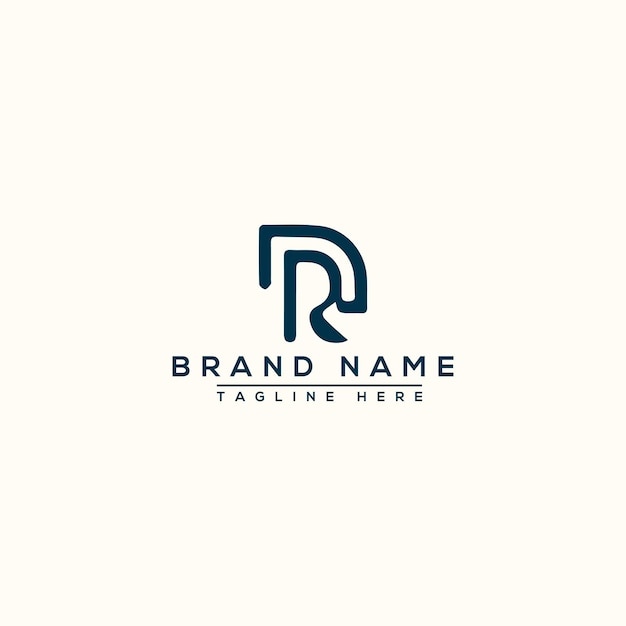 DR Logo Design Template Vector Graphic Branding Element