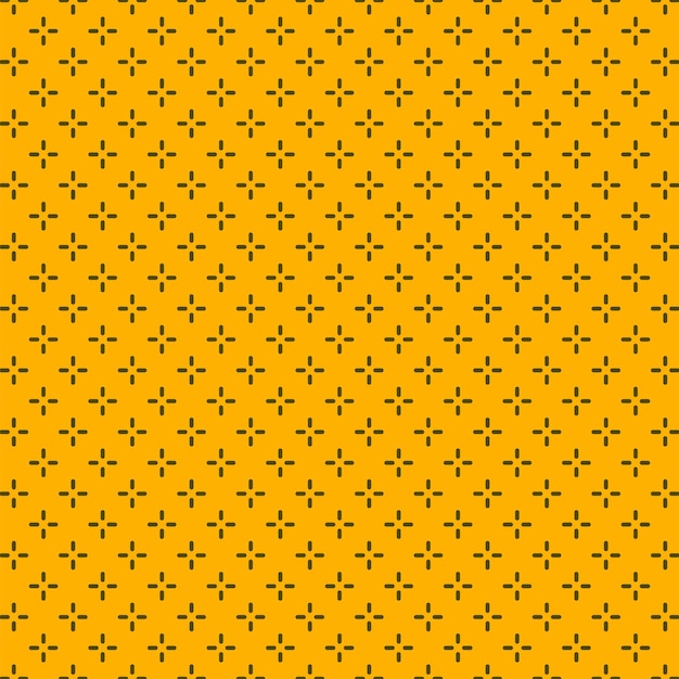 Draadkruis Mark geometrische gele patroon achtergrond vectorillustratie