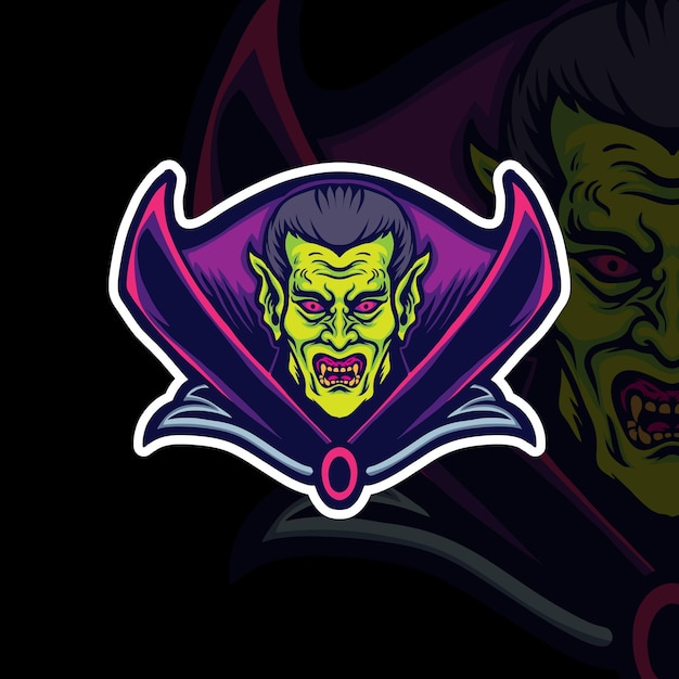 Vector dracula illustration