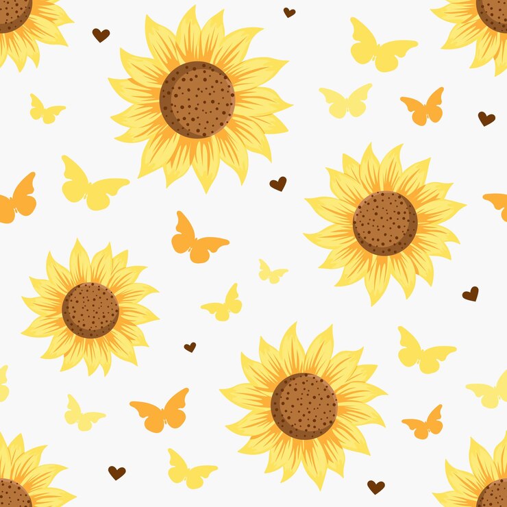DRAFT Seamless_Sunflower
