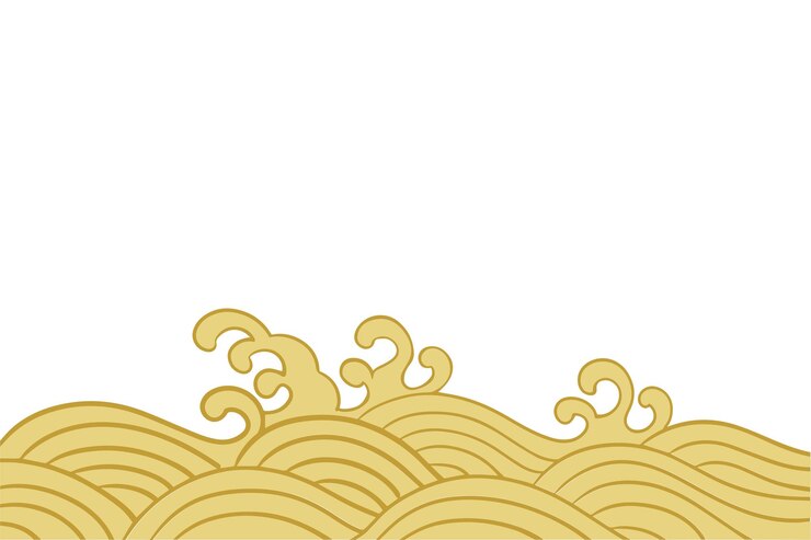 Vector 드래곤 보트 페스티벌 전통 파도