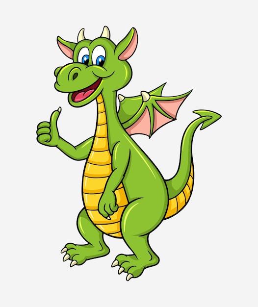 Dragon cartoon character