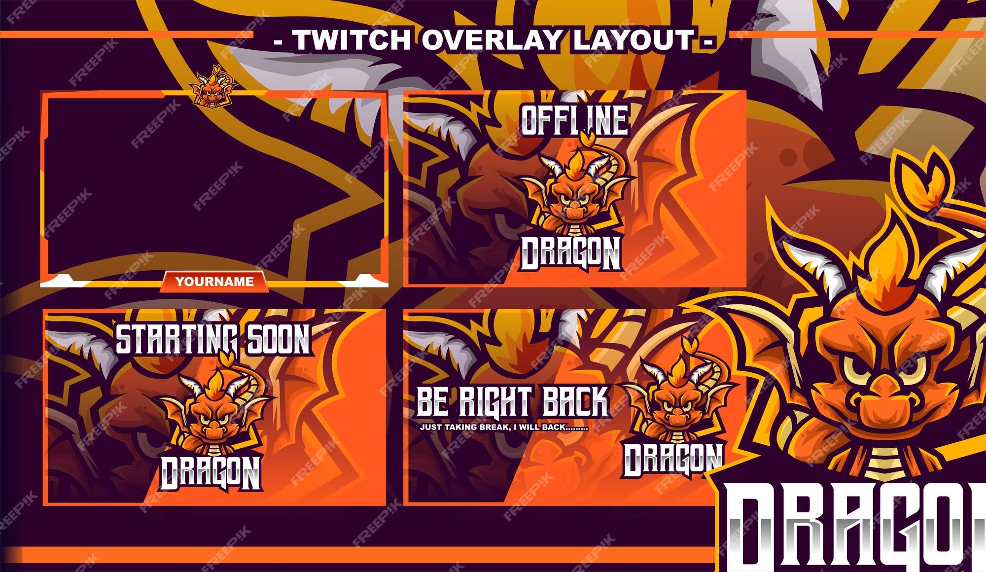 Red Dragon - Twitch Designs