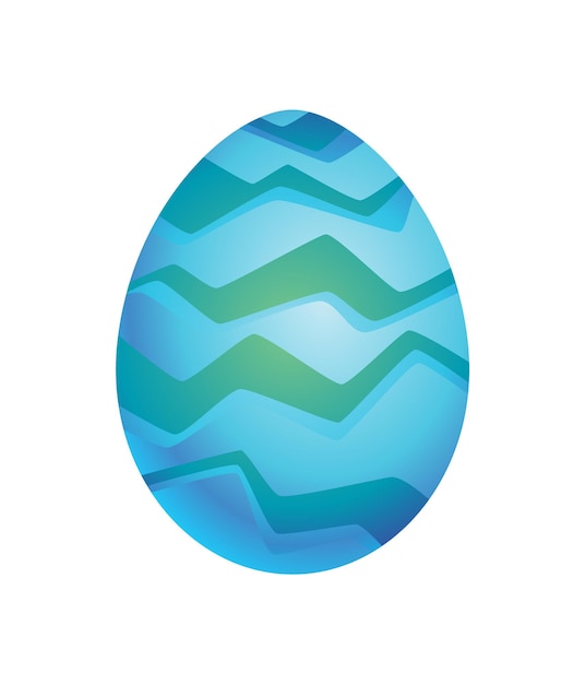 装飾的なパターンのドラゴン恐竜の卵。ディノ漫画の卵殻。丸ごと塗られた卵のアイコン。鳥や動物の形をした光沢のある卵の形をしたベクトル