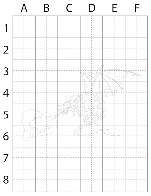 Вектор Страница рисования дракона, как рисовать драконов, учимся рисовать драконов для детей, черно-белые драконы, d