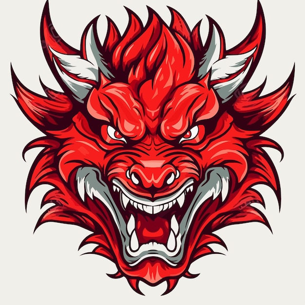 Premium Vector | Dragon esports logo