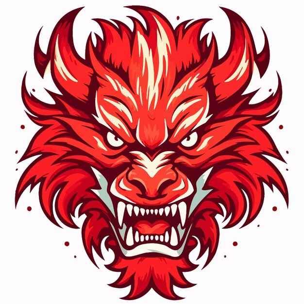 Premium Vector | Dragon esports logo