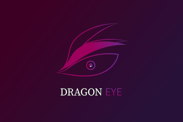 Dragon Eye - vector design