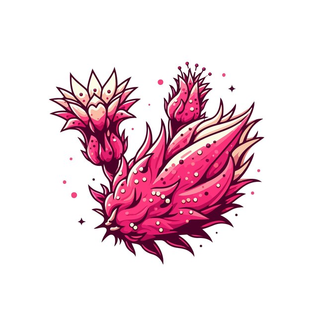 dragon fruit ai generated image