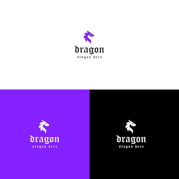 Dragon Logo Design Template