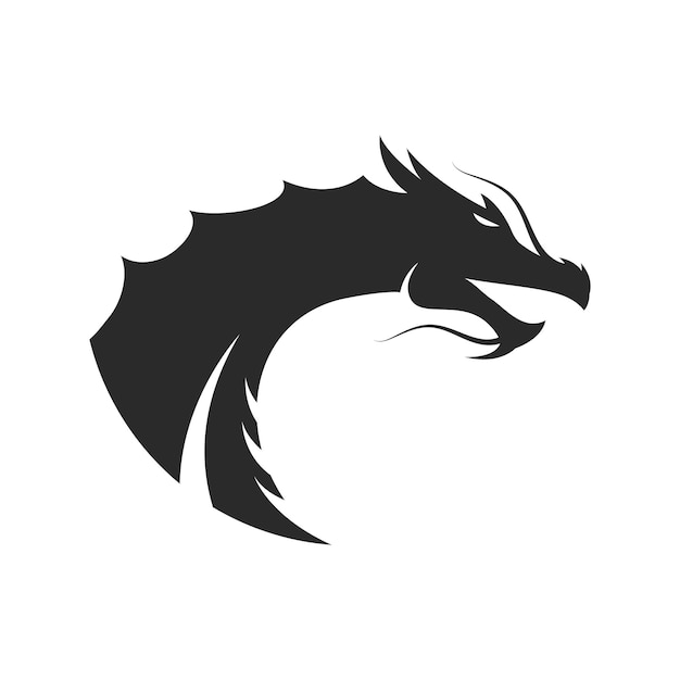 Dragon logo template