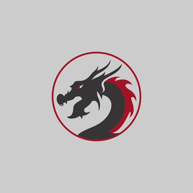 Premium Vector | Dragon logo vector