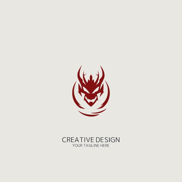 dragon logo vector