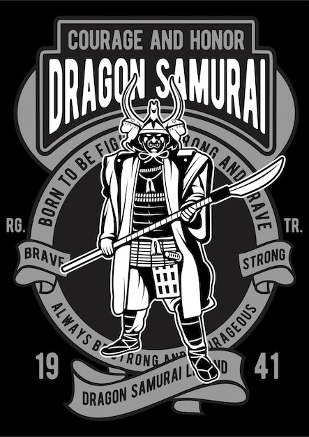 Dragon samurai