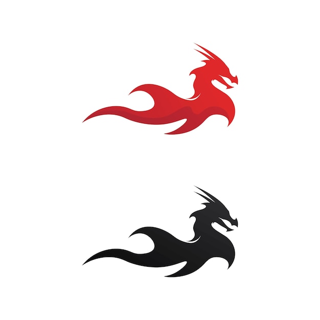 Иллюстрация векторной иконки дракона