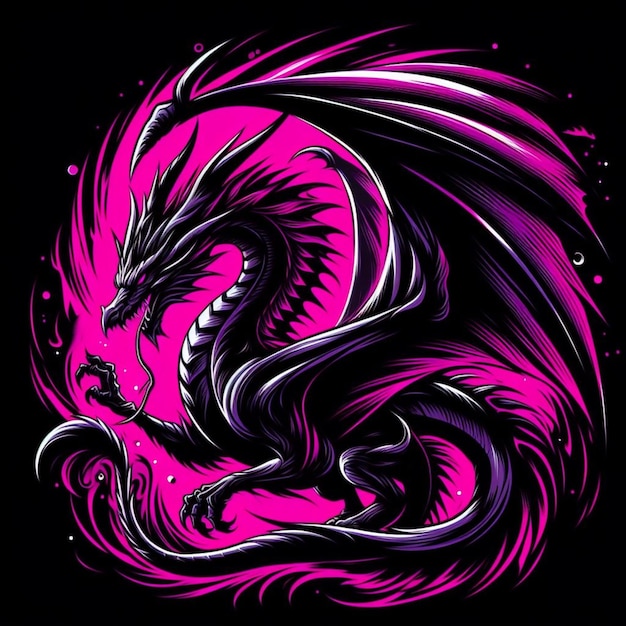 dragon vector illustration