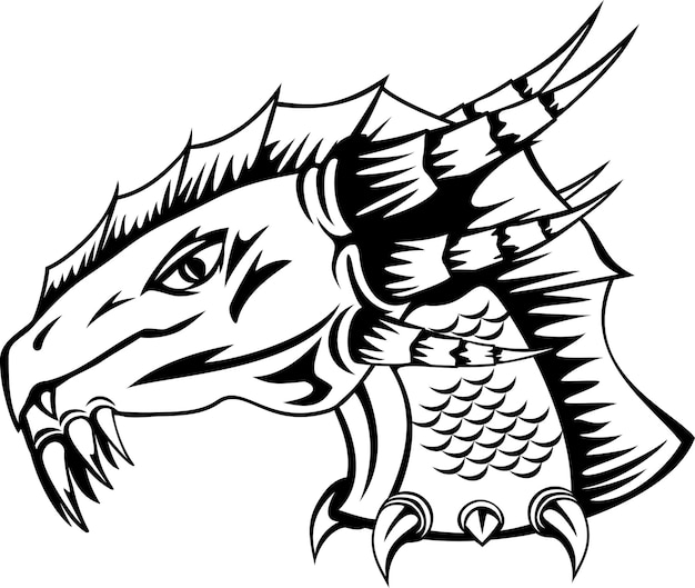 Vector dragon