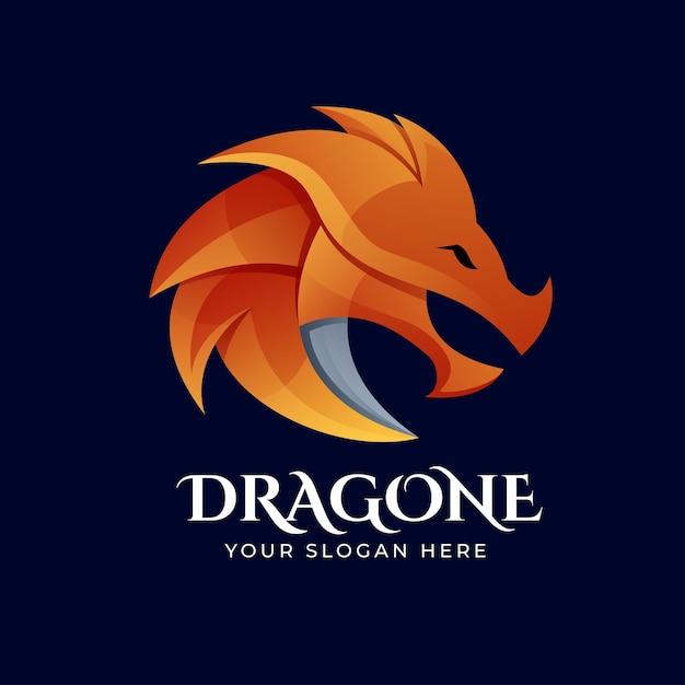 Dragone logo ontwerp