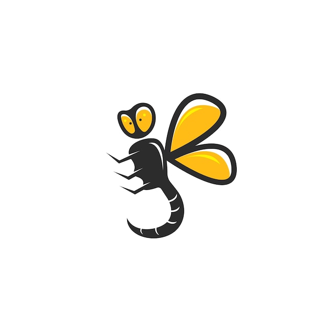 Dragonfly icon vector concept design web