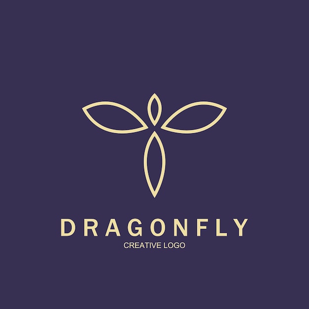 Dragonfly illustration icon