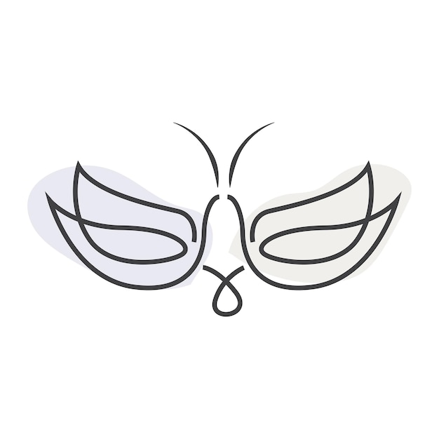 Dragonfly Logo Flying Animal Design Insect Vector Illustratie Sjabloon