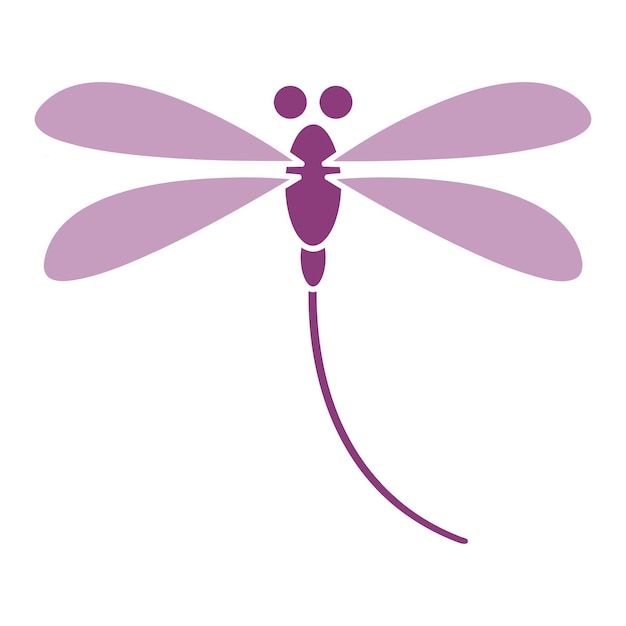 Dragonfly logo vector