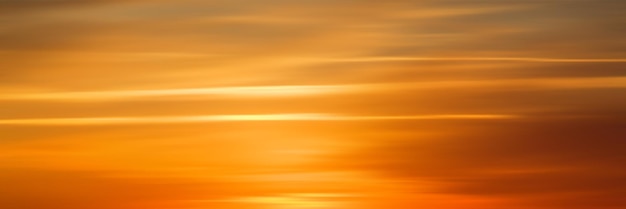 Dramatic sunset sky panoramic image vector background