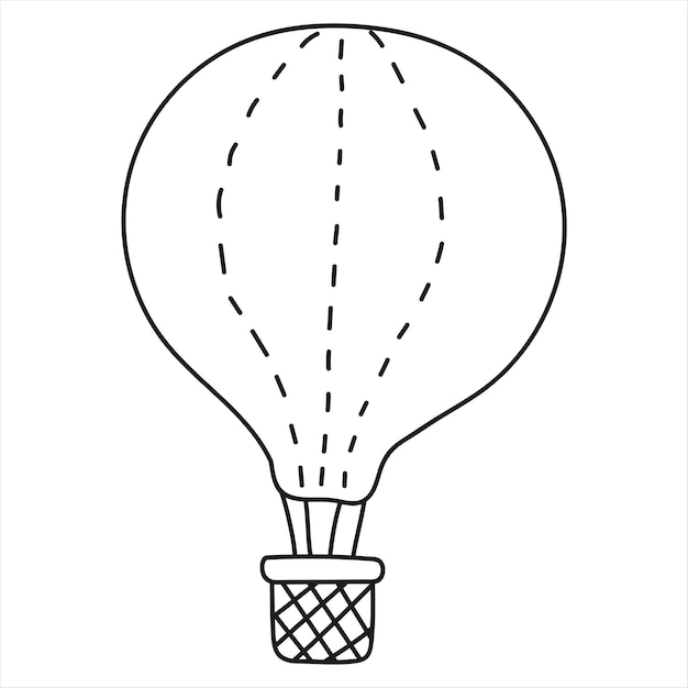 Drawing a Balloon in Doodle Style