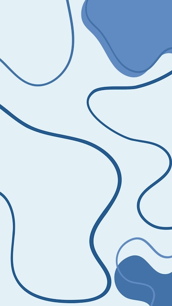 その上に線が描かれた青い蛇の絵