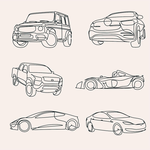 Premium Vector | A drawing of a car with the word car on it.