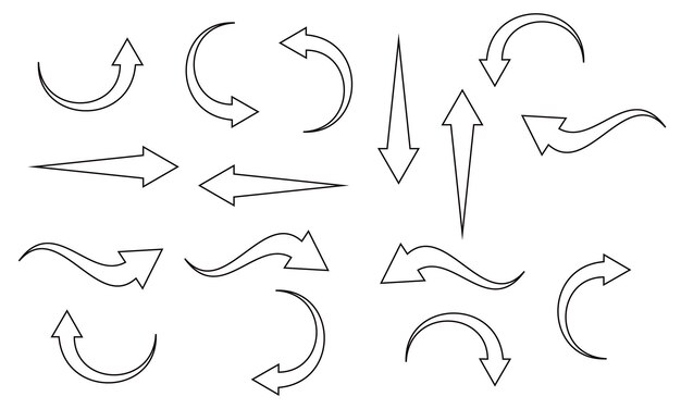 矢や矢をつけた円の図
