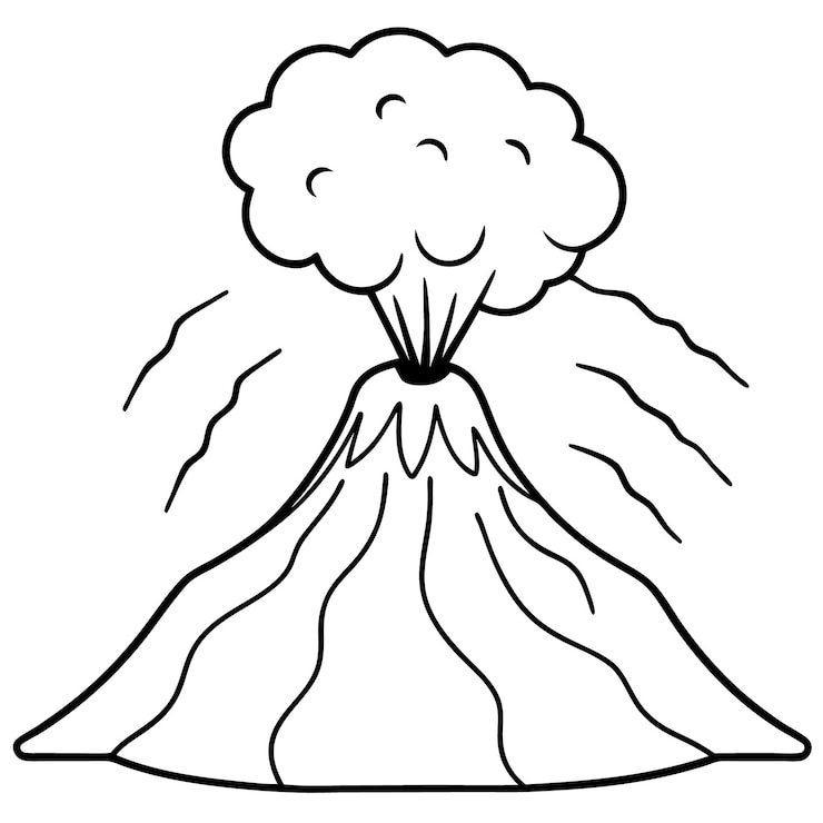 Vector a drawing of a cloud that has a cloud in it