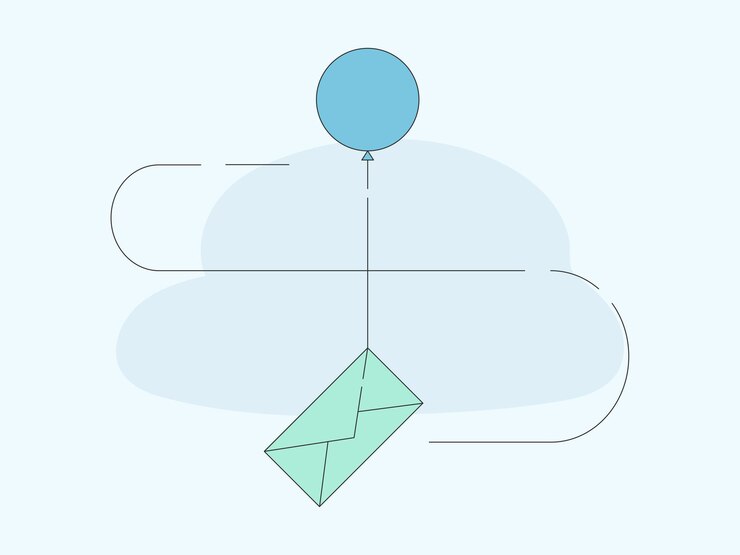 Vector a drawing of a cloud that has a drawing of a cloud with the words  the word  on it