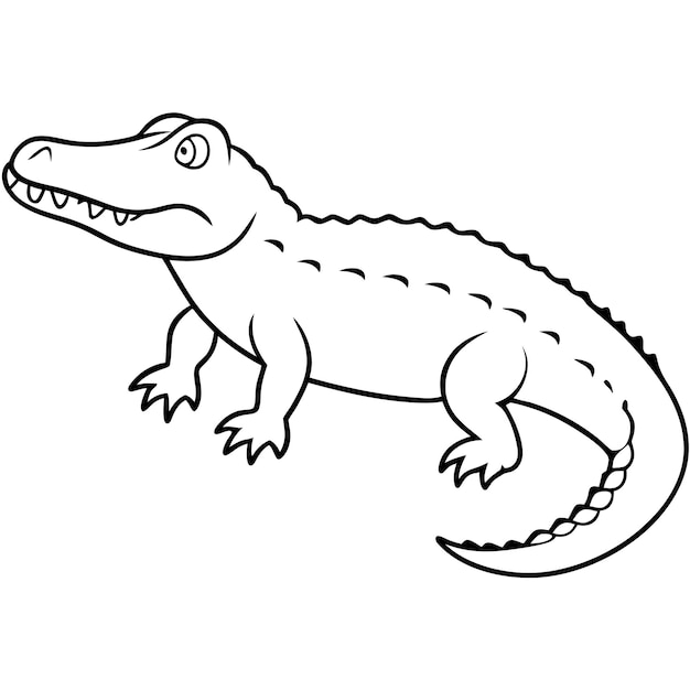 a drawing of a crocodile with a mouth open and the word crocodile on it