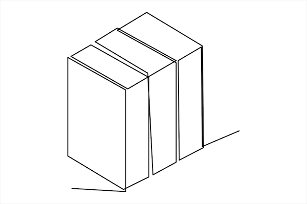 その上に線が描かれた立方体の図