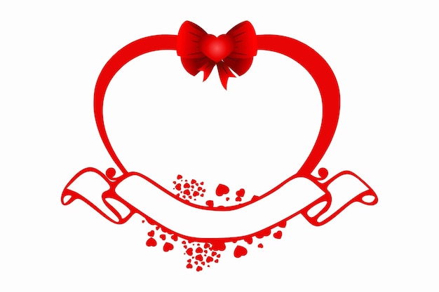 Рисунок пары красных сердец. Можно использовать для стаканов, кружек, приглашений, украшений,