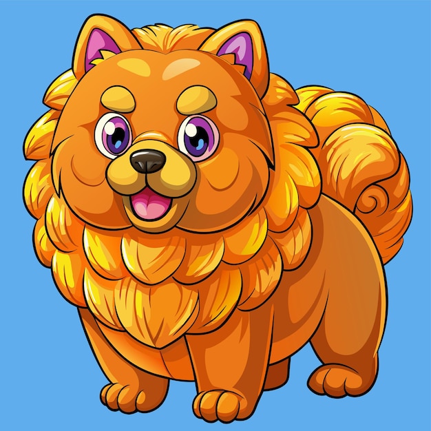 Vector a drawing of a dog that has the word quot the name of a dog quot