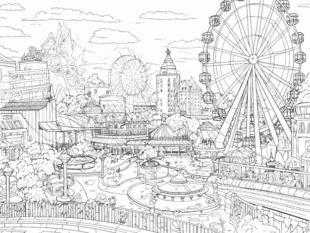 Amusement park Illustrations and Stock Art 29793 Amusement park  illustration and vector EPS clipart graphics available to search from  thousands of royalty free stock clip art designers