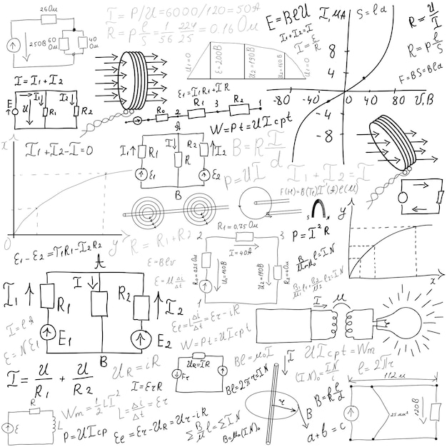 Disegno di grafici e diagrammi idea di concetto del piano di strategia aziendale su uno sfondo bianco