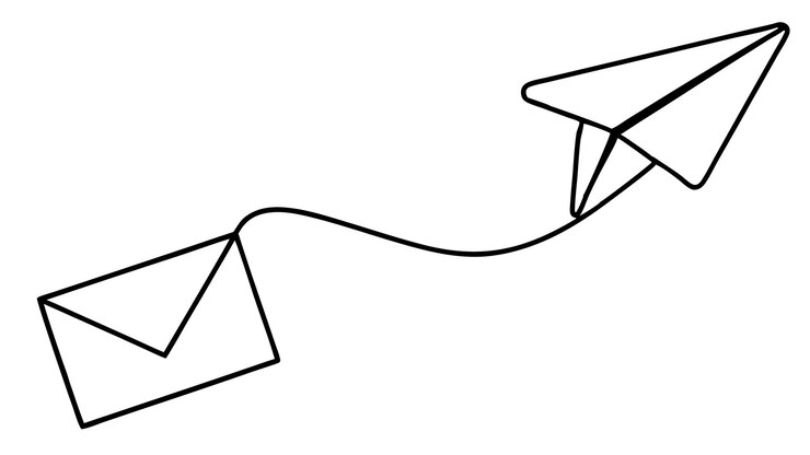 Vector a drawing of a light and a light on a white background
