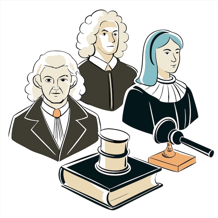 Vector a drawing of a man and a woman with a book titled quot the man with the book quot