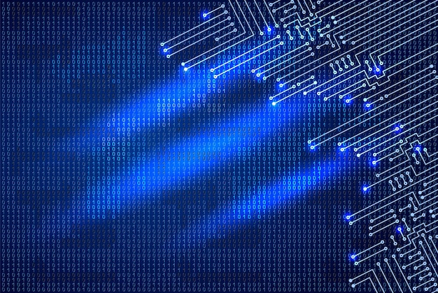 Drawing modern electronic circuit