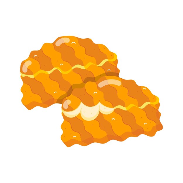 a drawing of orange and yellow food with the words  orange  on it