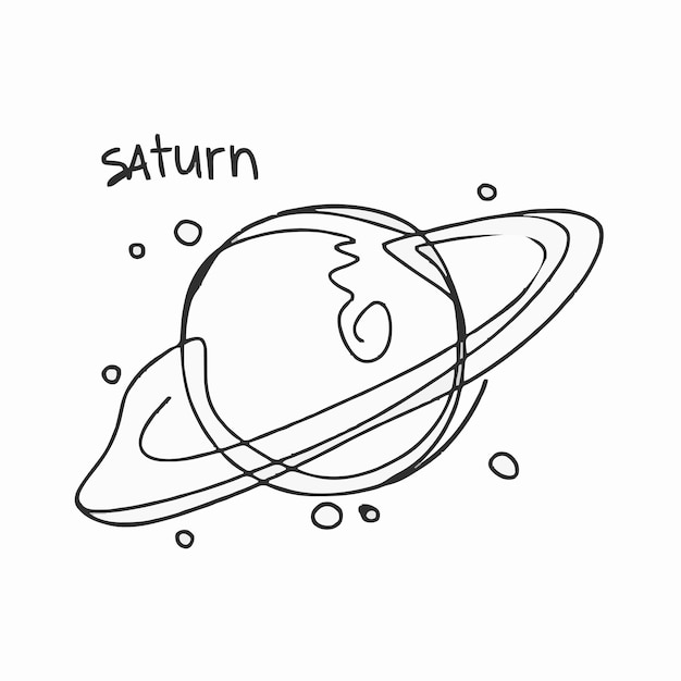 A drawing of a planet with the word mars on it