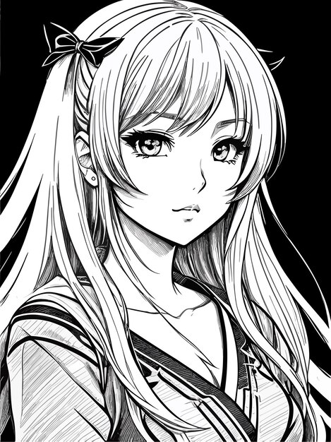 Anime Sketch Images - Free Download on Freepik