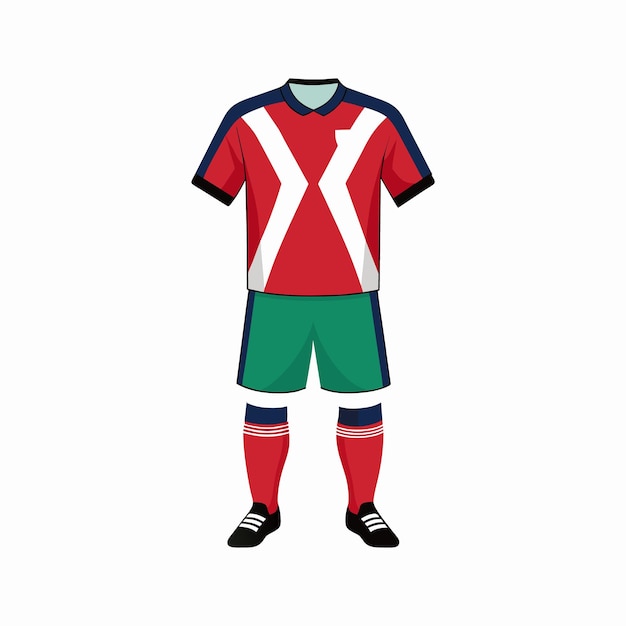 a drawing of a soccer jersey with the number 7 on it