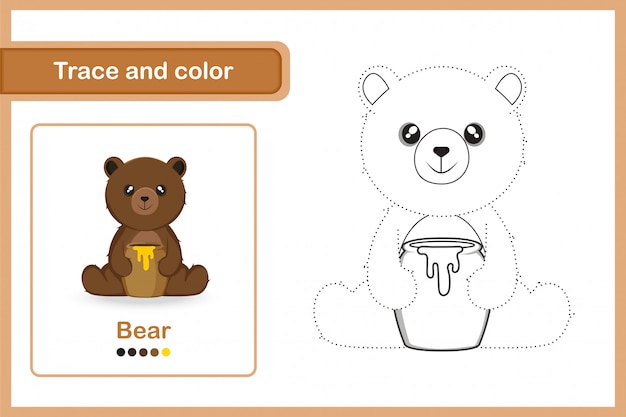 Drawing worksheet for preschool kids