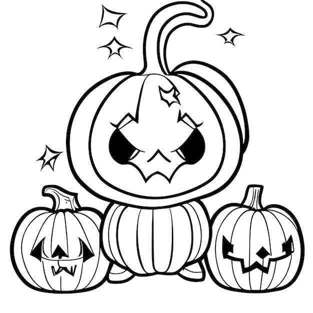 Premium Vector | Drawings i made for halloween