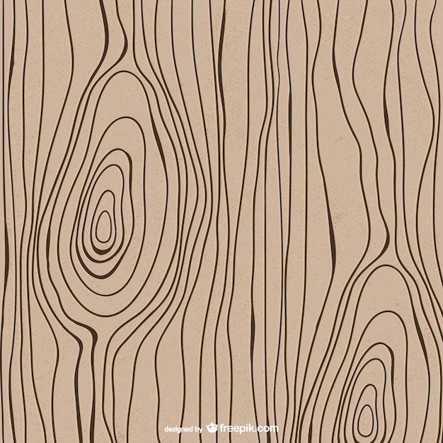 Drawn wood texture